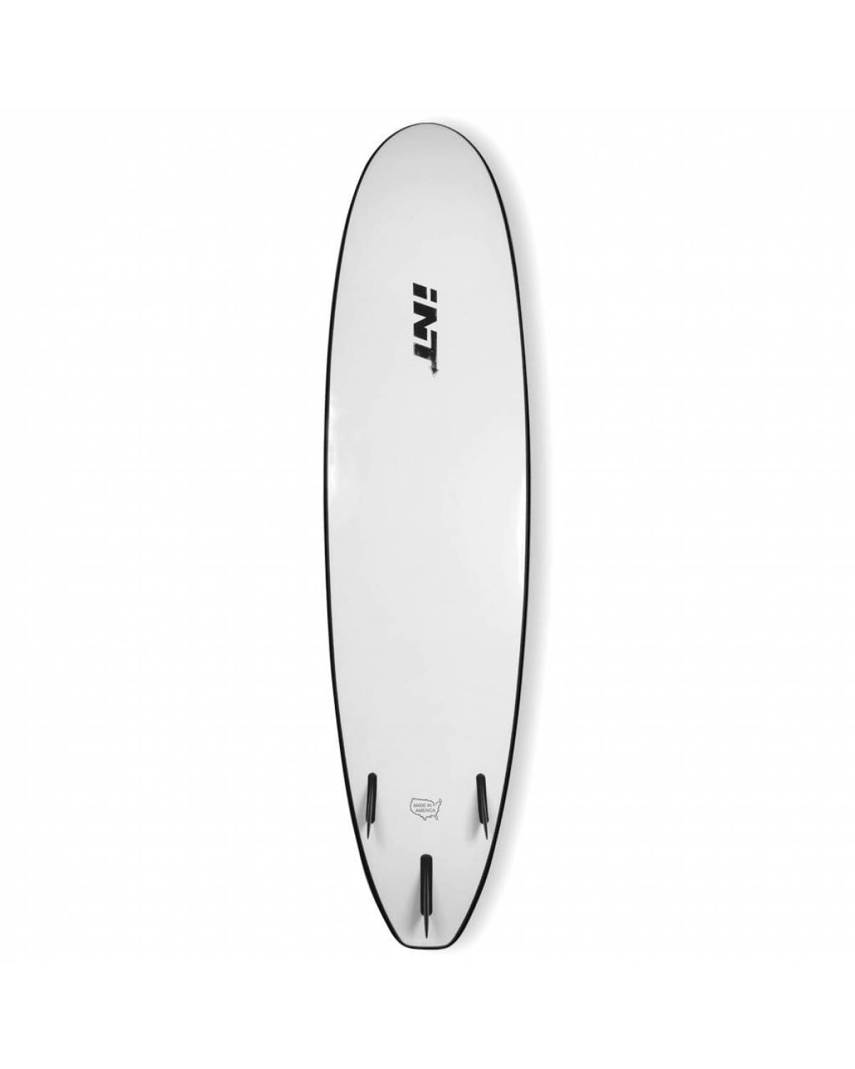Buy the INT Softboards 8ft 0in Classic Black Surfboard Online Now