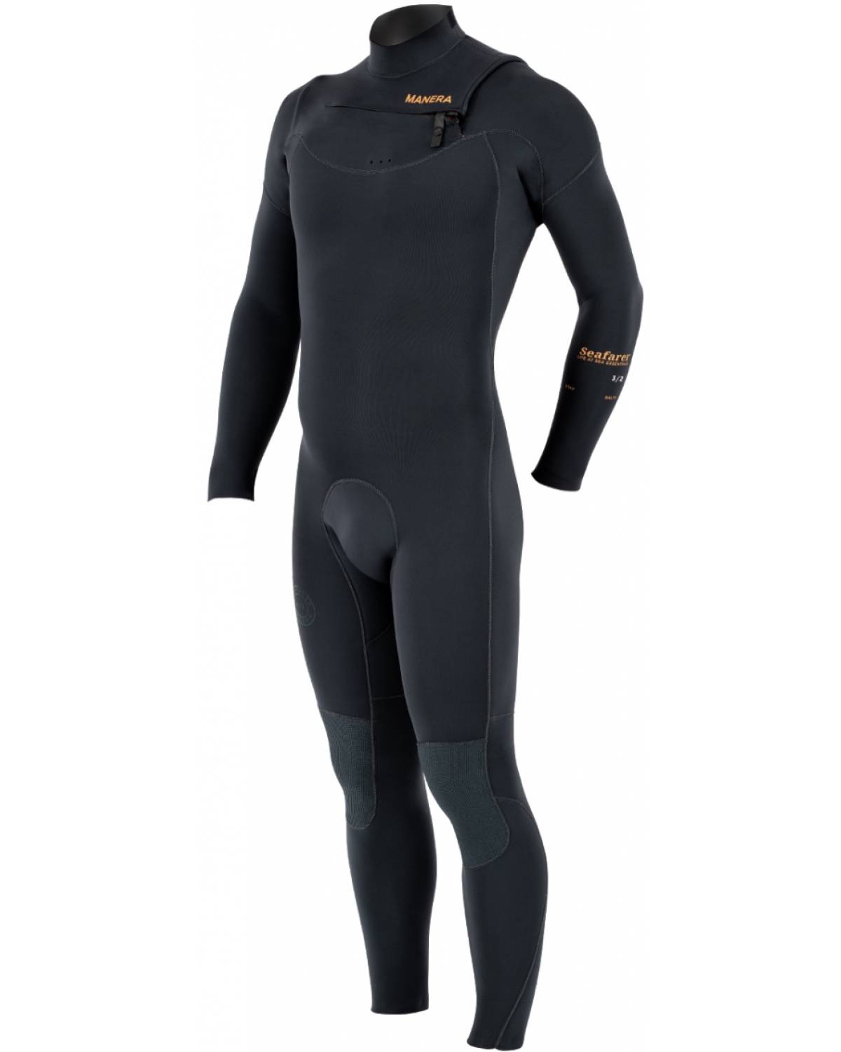 Manera Seafarer 3/2 Front Zip - Anthracite - MS