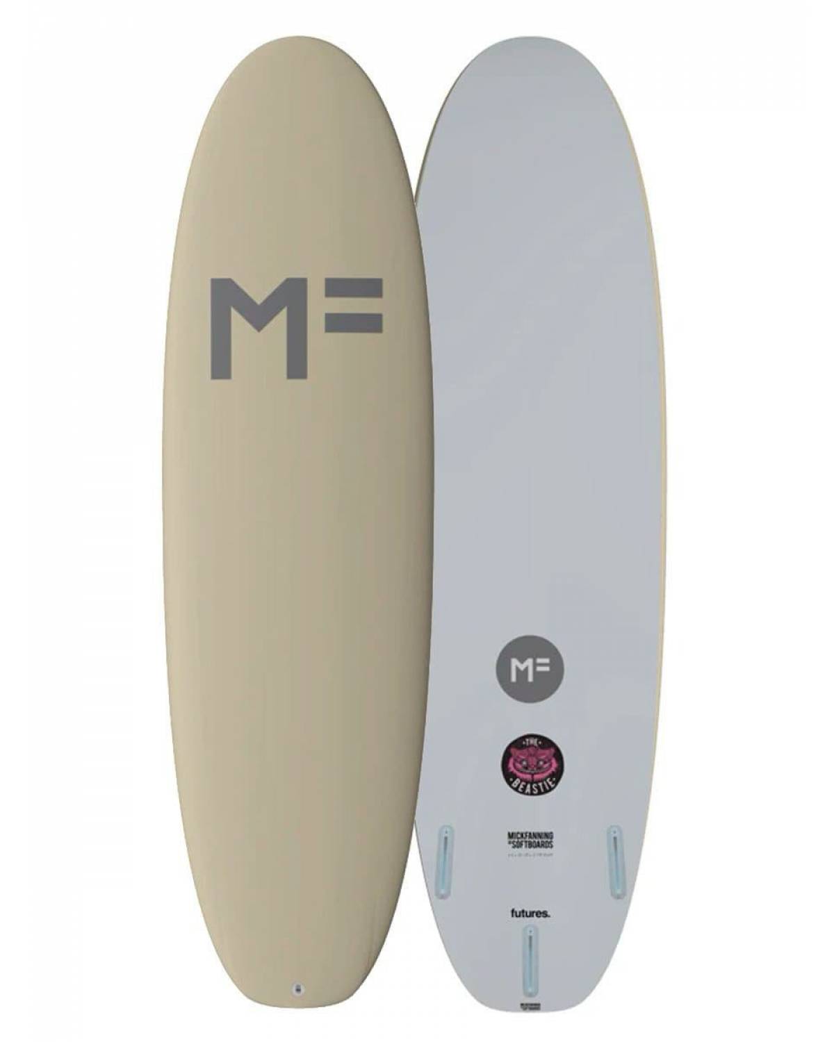 MICKFANNING MF ミックファニング THEBEASTIE ビースティ MF BEASTIE EPOXY LAM - WHITE – MICK FANNING SOFTBOARDS AUS