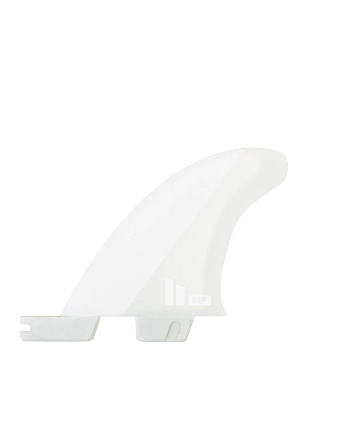 Buy the FCS Mick Fanning Twin + 1 XL White Fins Online Now