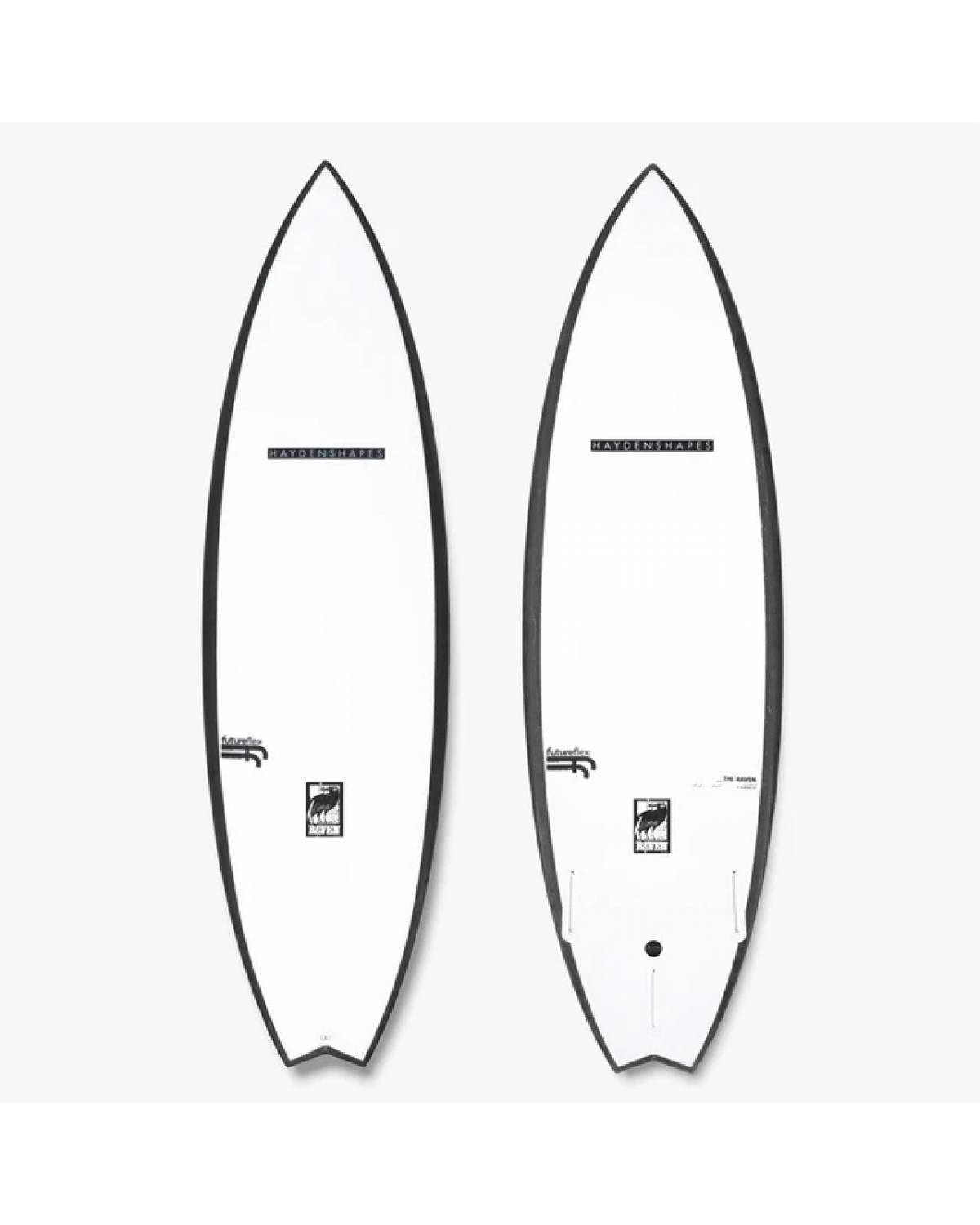 Buy the Haydenshapes Raven 5ft 10in White Surfboard Online