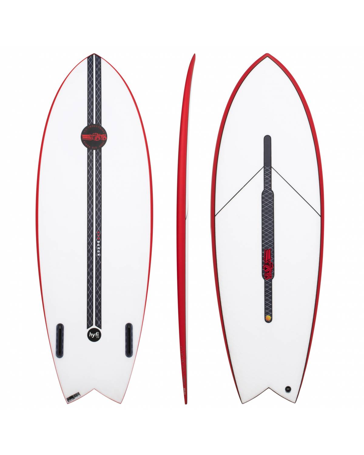 hyfi サーフボード 6'2\" 30L hyfi サーフボード 6'2