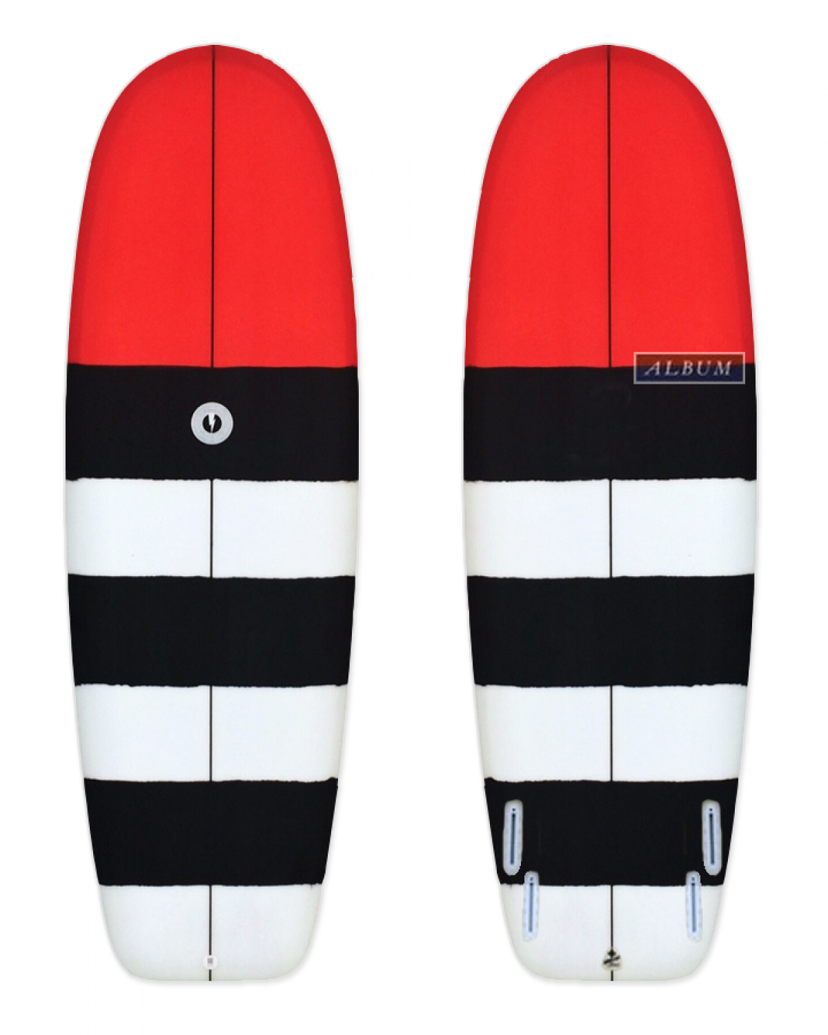 【美品】　ALBUM SURFBOARDインサニティ　フィン付き Insanity Model – Album Surf