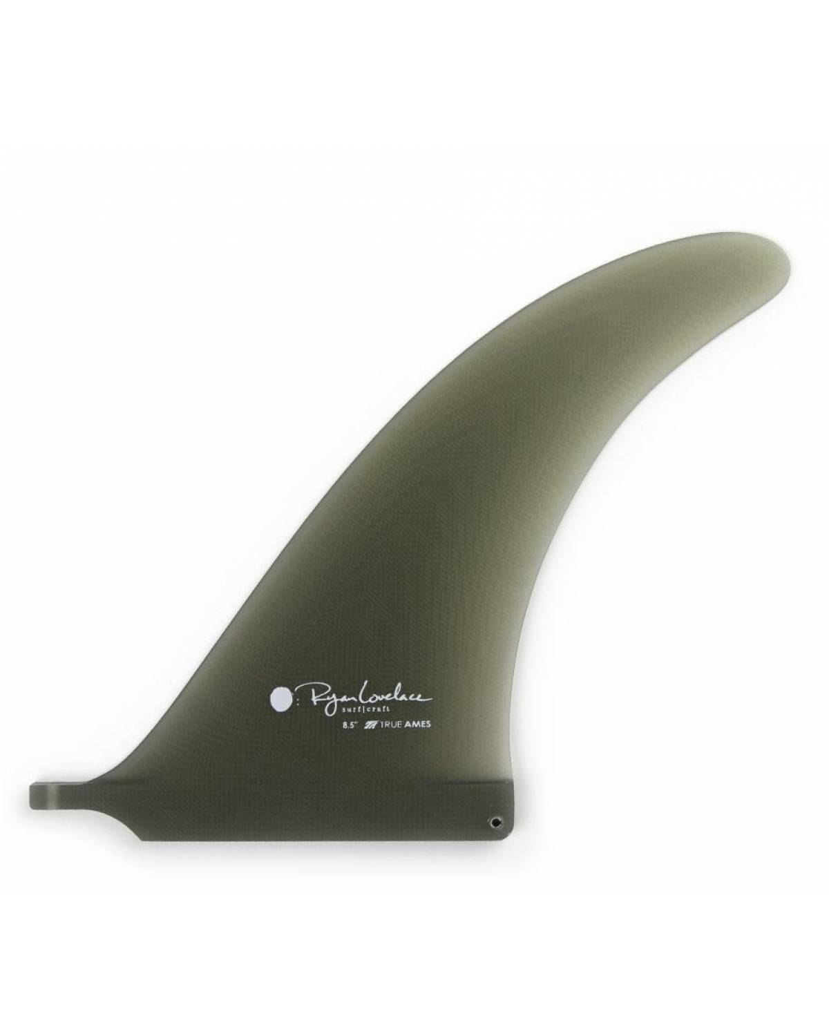 True Ames Lovelace V. Bowls Smoke - 7.75" Longboard Fin