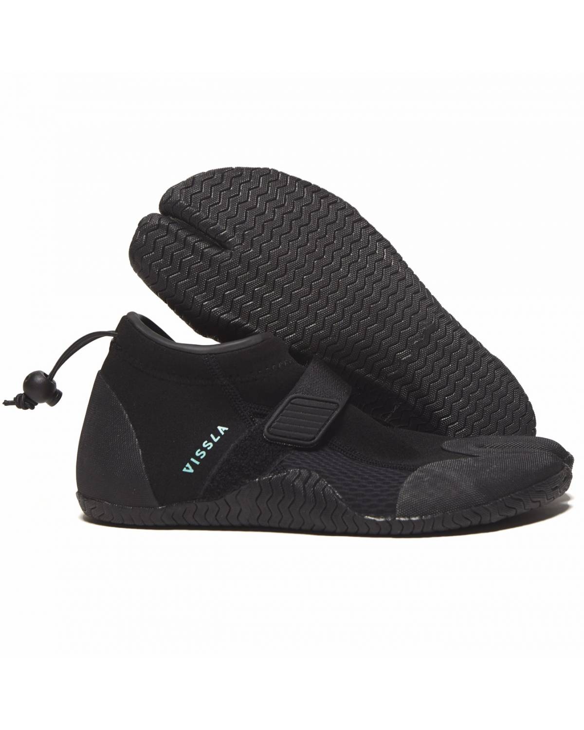7 Seas 2mm Reef Bootie - Black - 6