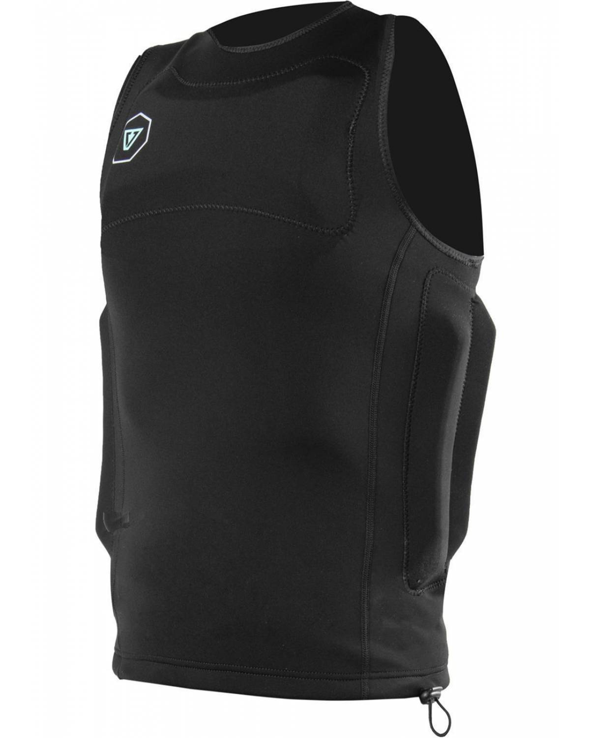 Buy the Vissla Impact 1.5mm N/S Vest Black Online Now | Boardcave USA