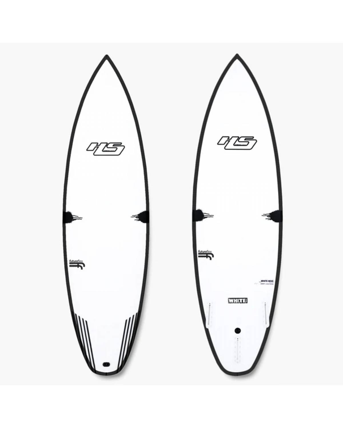 Buy the Haydenshapes White Noiz V2 5ft 10in White Surfboard