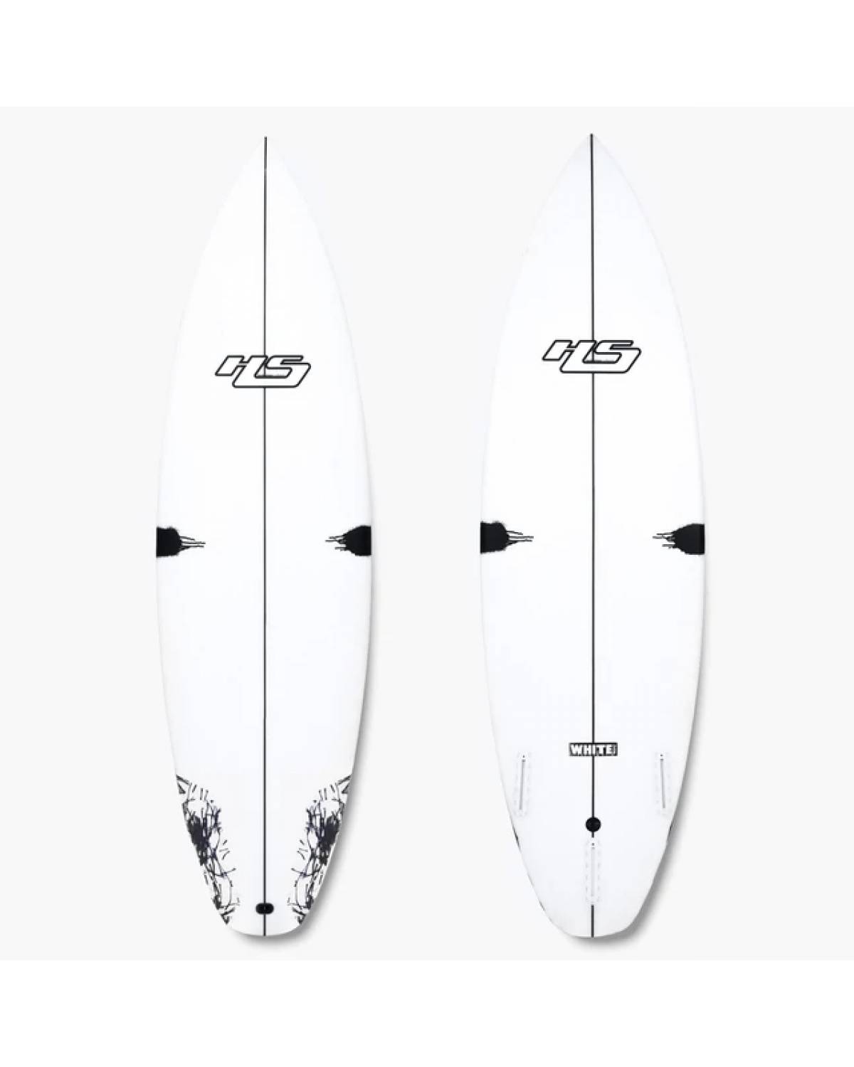 Buy the Haydenshapes White Noiz V2 5ft 10in White Surfboard