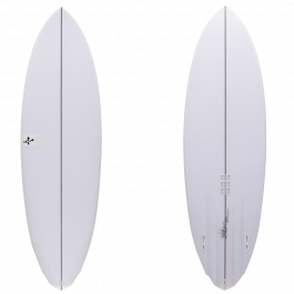 Buy the Chemistry Zen 4 5ft 10in White Surfboard Online Now