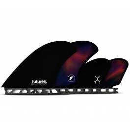 Buy the Futures Machado Quad Fin Set Black Online Now | Boardcave USA