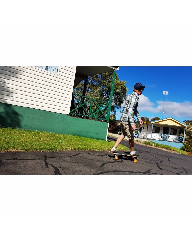 The Diamond Surfboard Series Skateboard - Navy Blue