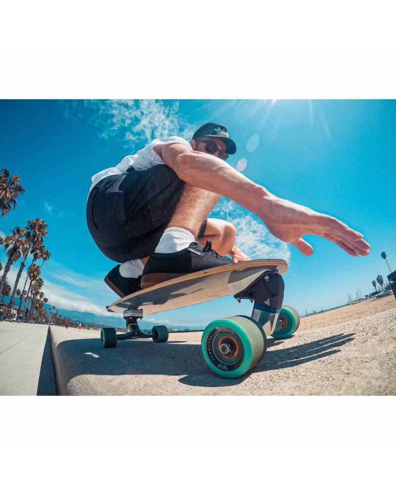 The Diamond Surfboard Series Skateboard - Orange