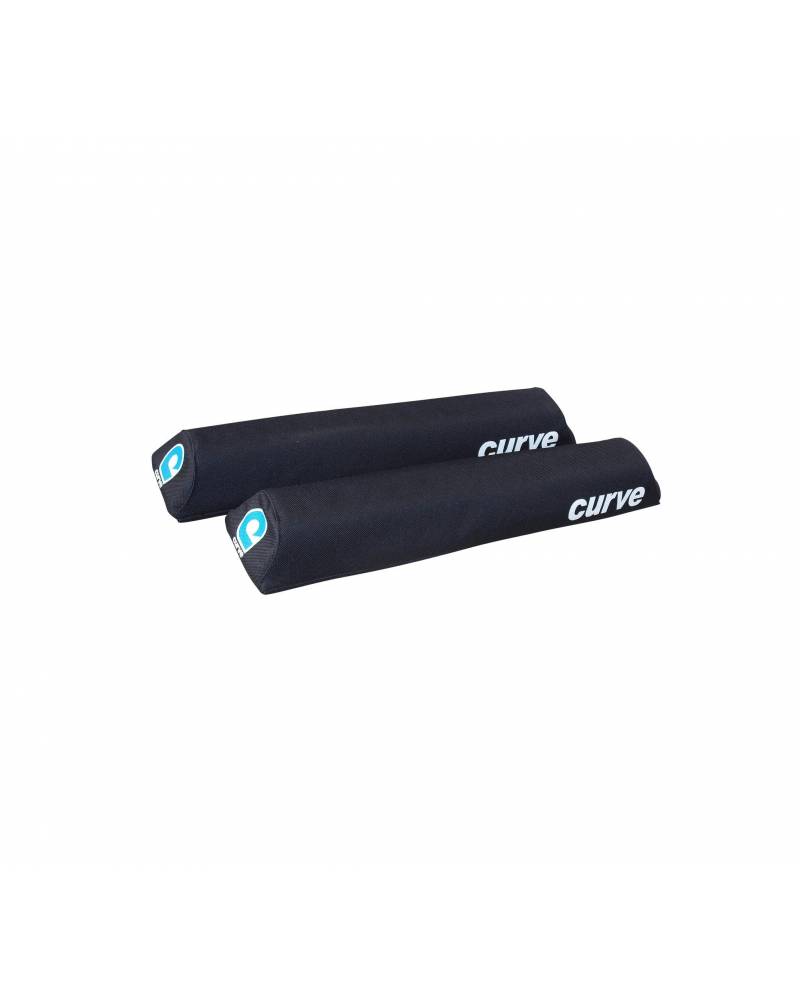 Curve Roof Rack Pads Aero - Black - Single 18.5"