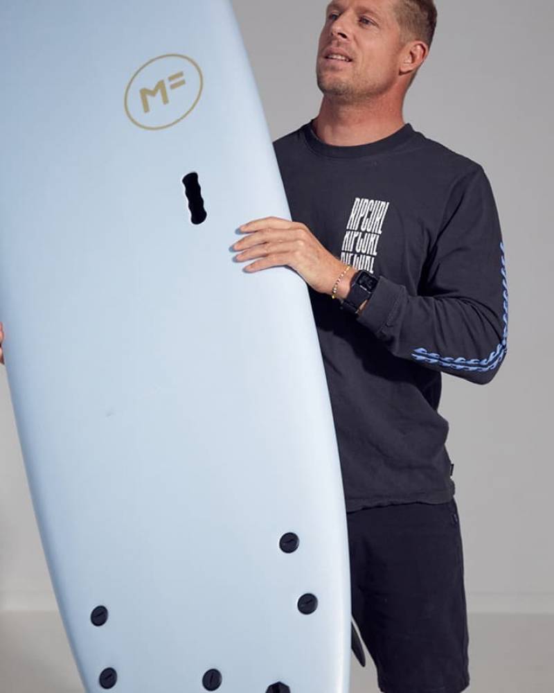 MICK FANNING SOFT BOARDS SUPER SOFT ７’６” Buy the MF Softboards Super Soft 7ft 6in Aqua Online Now