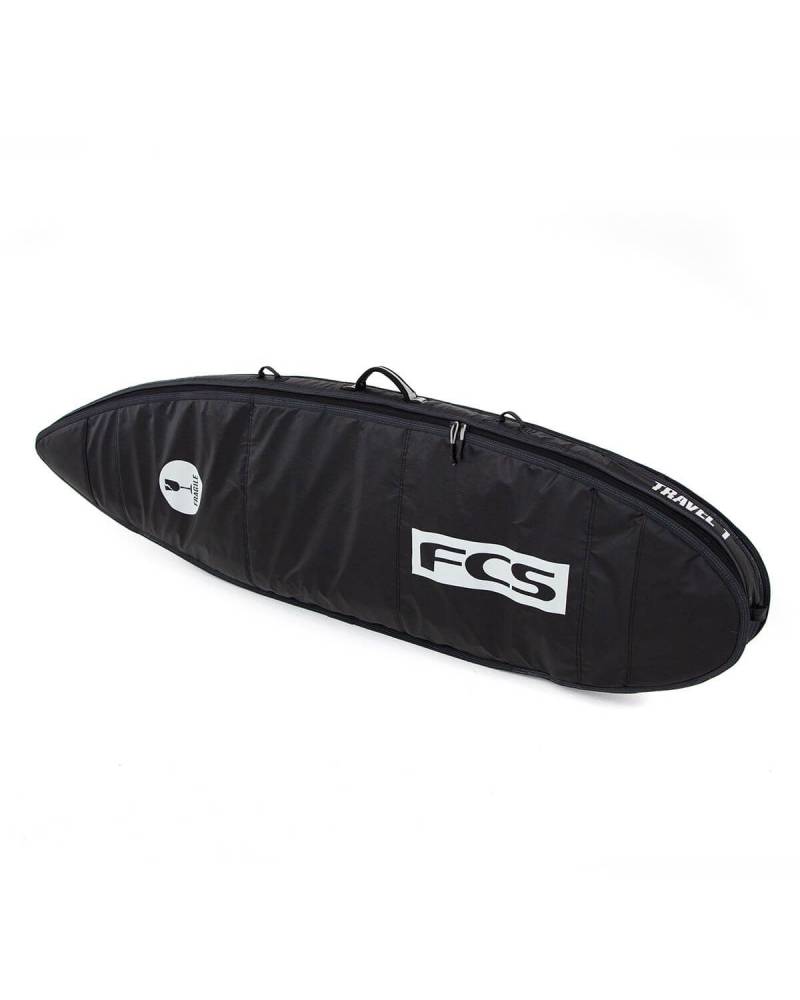 Buy the FCS Travel 1 All Purpose Surfboard Bag 10mm Grey Online