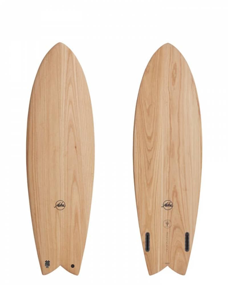 OLE Surfboards フィン・リーシュ・送料込 Buy the Aloha Keel Fish 5ft 10in Ecoskin Clear Online Now