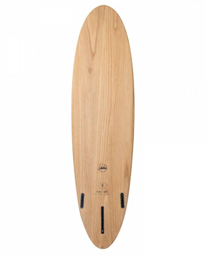 Buy the Aloha Fun Division Mid 8ft 0in Clear Surfboard