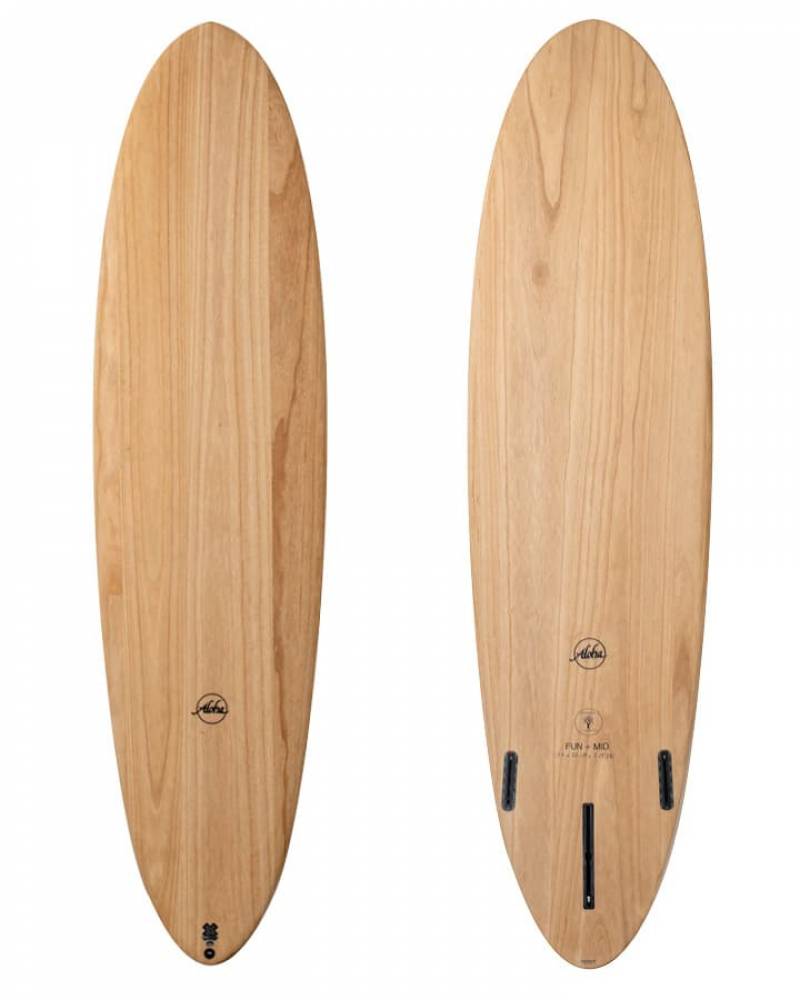 Buy the Aloha Fun Division Mid 5ft 10in Clear Surfboard Online Now