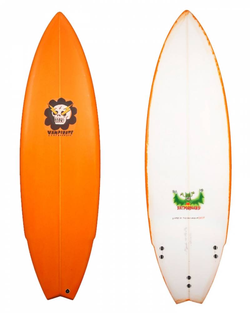 Vampirate Surfboards サーフボード Buy the Vampirate Batmoboard 1-3ft Surfboard Online Now