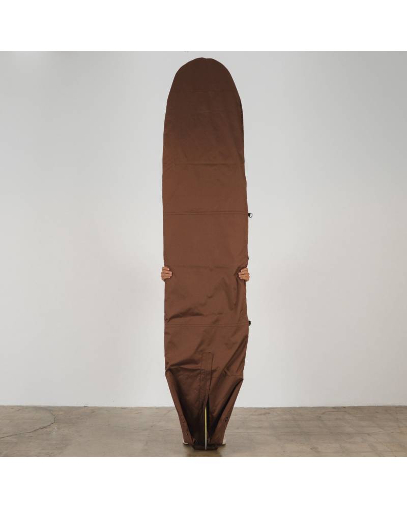 Seal Brown Canvas Surfboard Bag