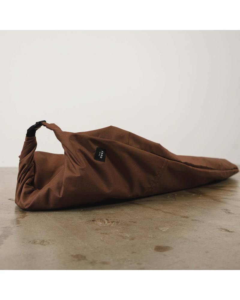 Seal Brown Canvas Surfboard Bag