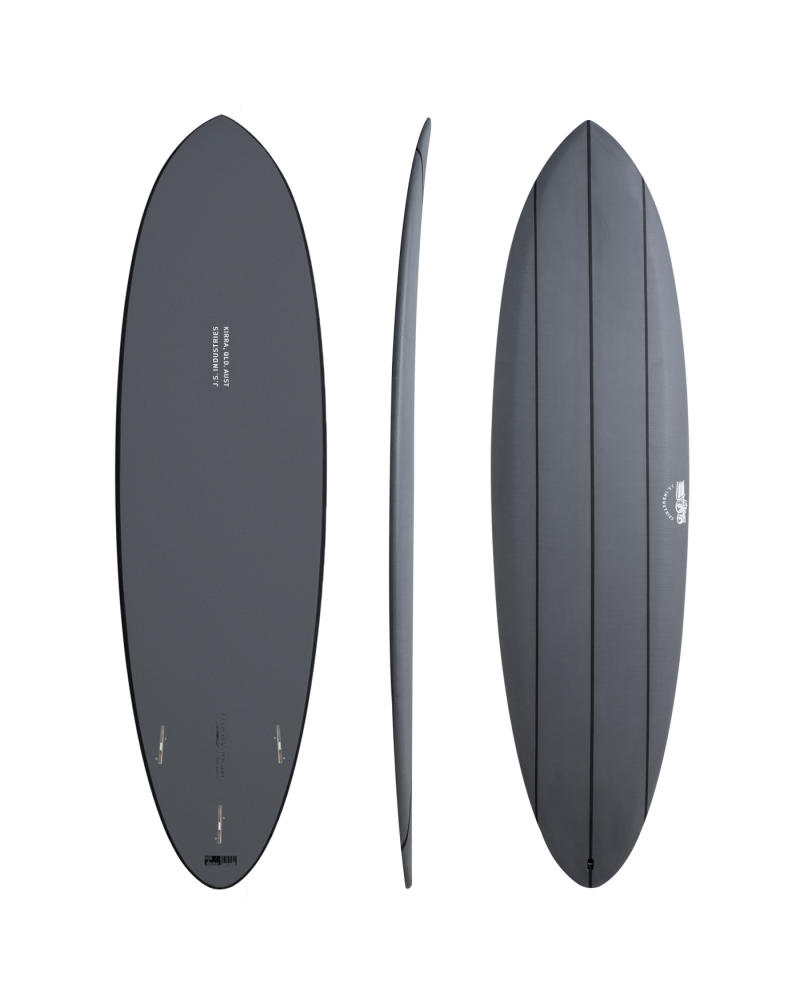 Big Baron Softboard - Gray (JS Industries) - 6' 8" x 20 3/4" x 2 5/8" x 40.2L - FCS II