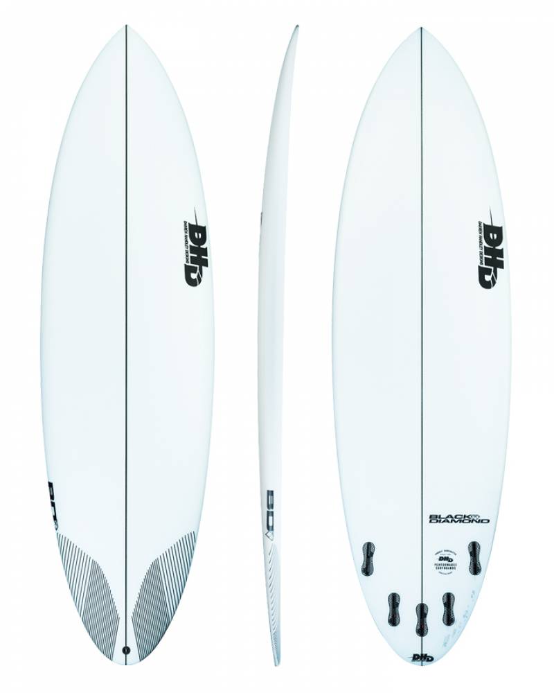サーフィン・ボディボード DHD Black Diamond Buy the DHD Black Diamond 5ft 10in Surfboard Online Now