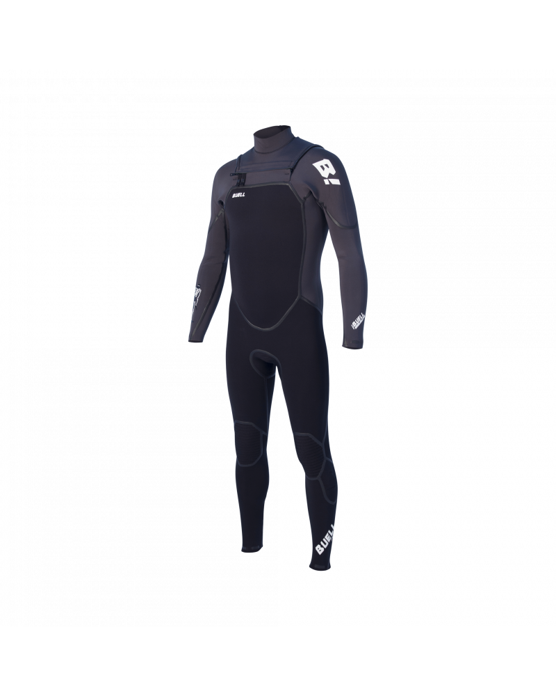 Buy the Buell Surf RB1 Accelerator 4/3mm Black Fullsuit Online Now