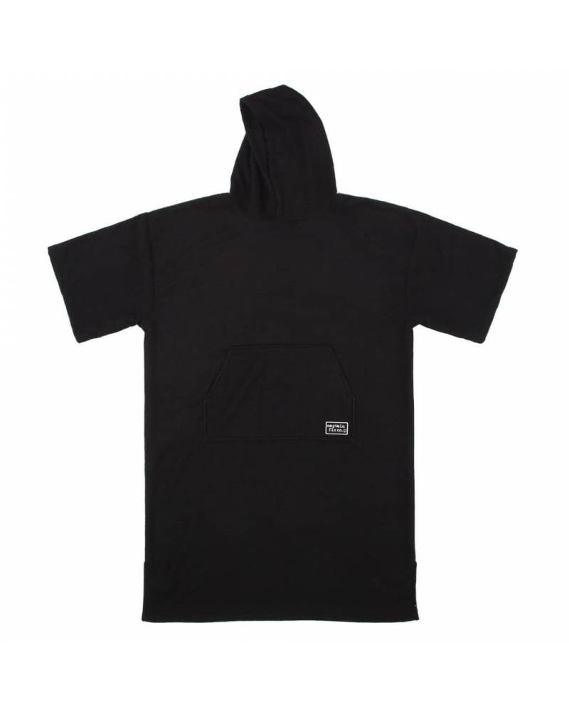 Captain Fin Co Changing Robe Black