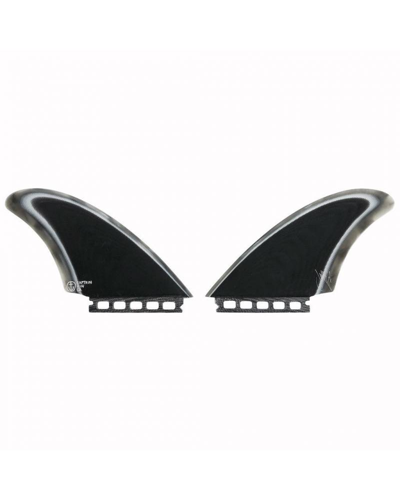 Buy the Captain Fin Co Jeff McCallum Keel Acid XL Black