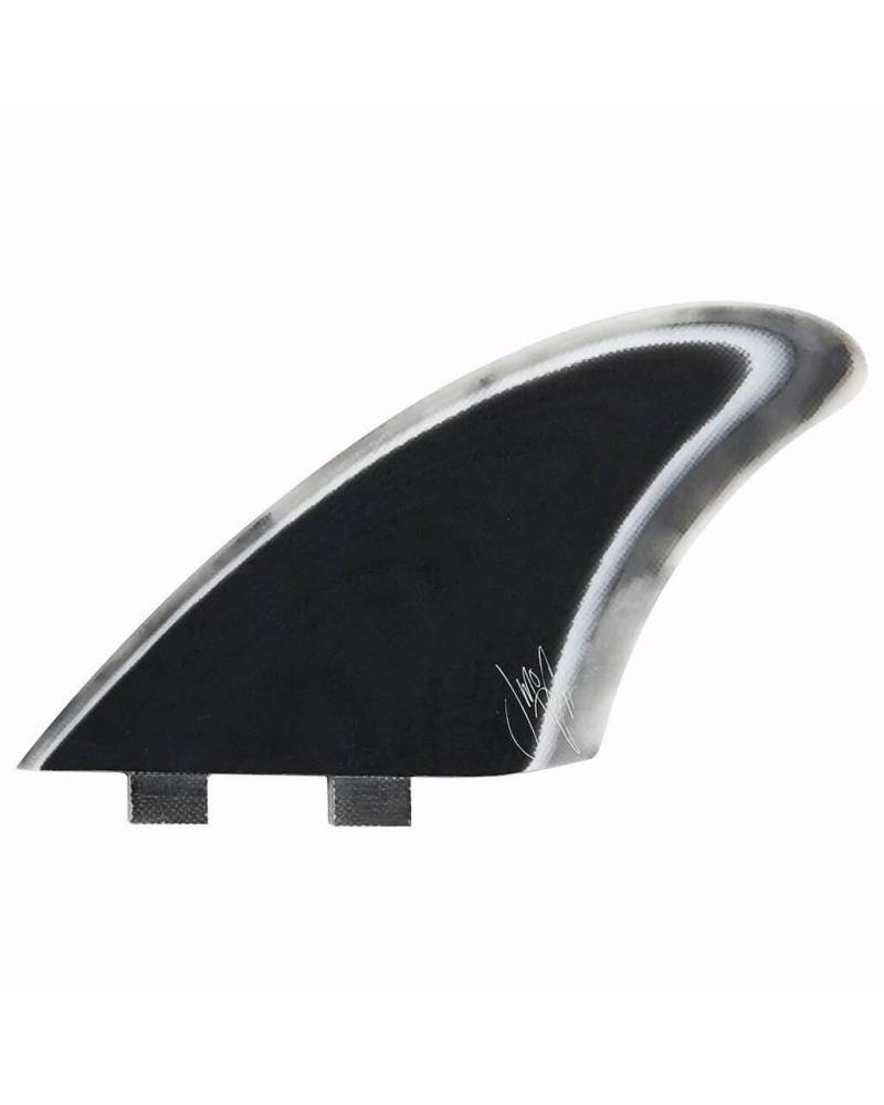 Buy the Captain Fin Co Jeff McCallum Keel Acid XL Black Online Now