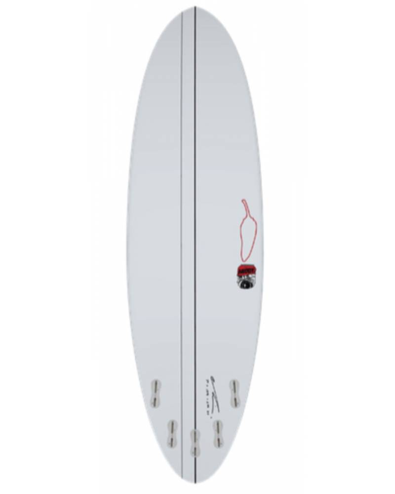 Buy the Chilli Middy 5ft 10in White Surfboard Online Now