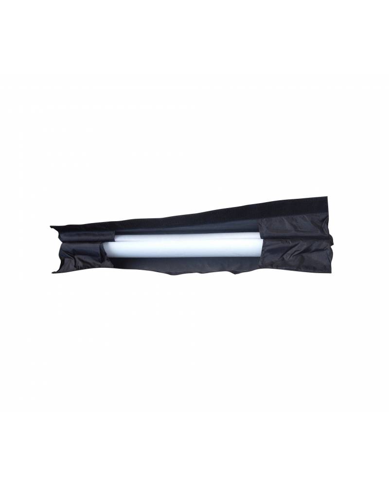 Curve Roof Rack Pads Round - Black - Double 28" open