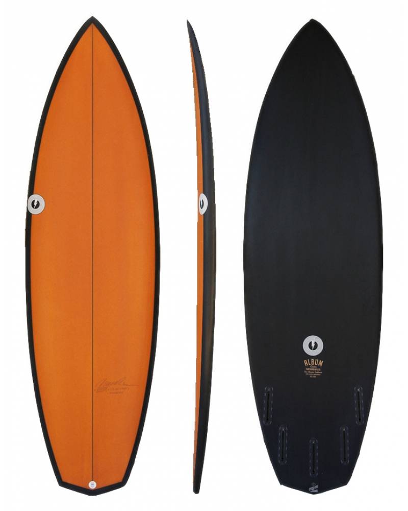 ALBUMアルバムサーフボード5'5\"SaberToothテイクオフ激速 ALBUMアルバムサーフボード5'5