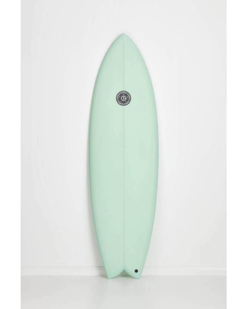 Twin Fish - Mint (Elemnt) - 5' 8" x 20 1/2" x 2 1/2" x 30.5L - Futures