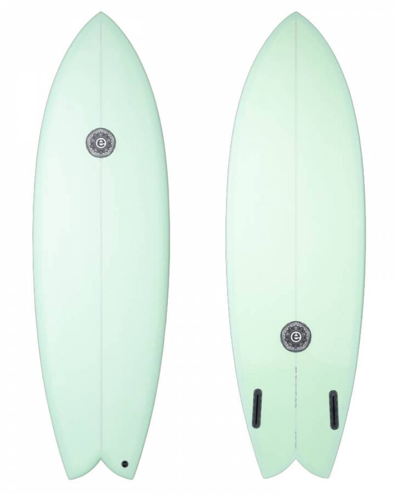 Twin Fish - Mint (Elemnt) - 5' 8" x 20 1/2" x 2 1/2" x 30.5L - Futures