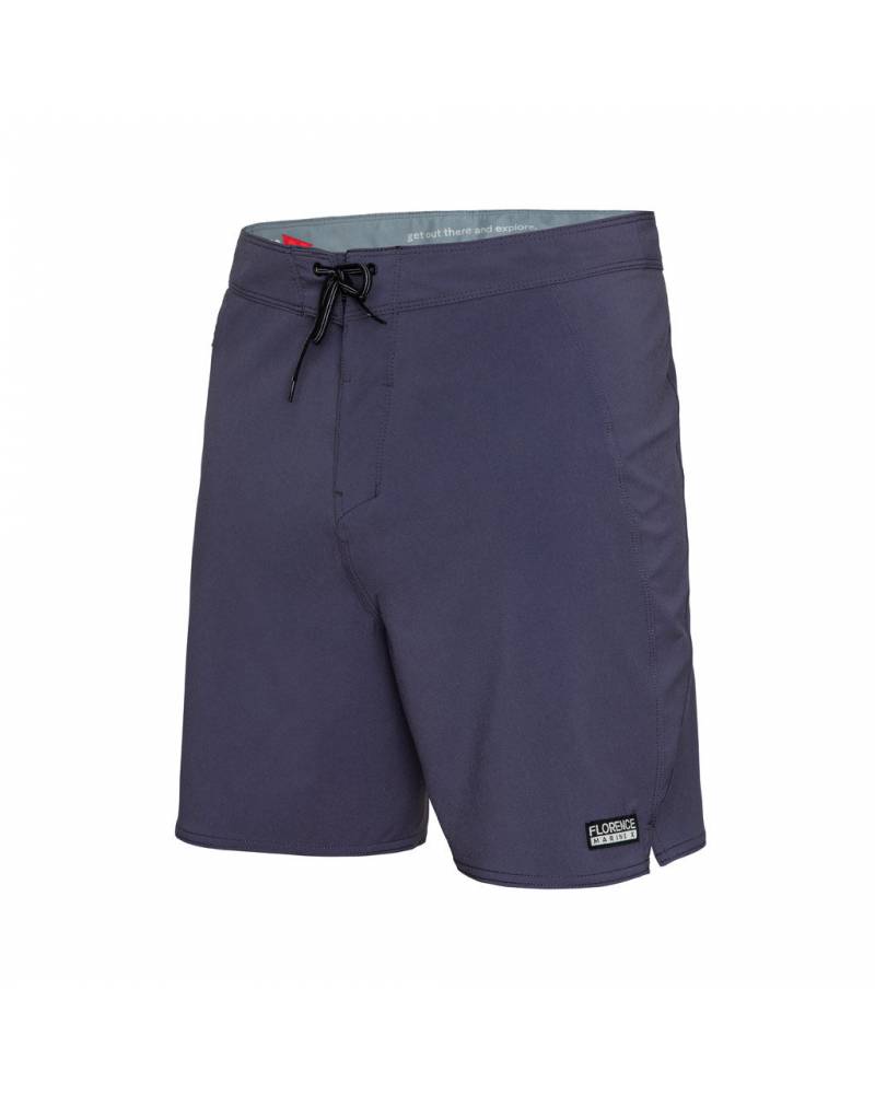 Florence Marine X Solid Boardshort - Indigo front
