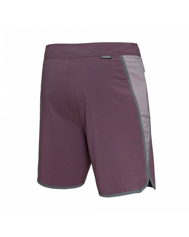 Florence Marine X Block Boardshort - Mauve back