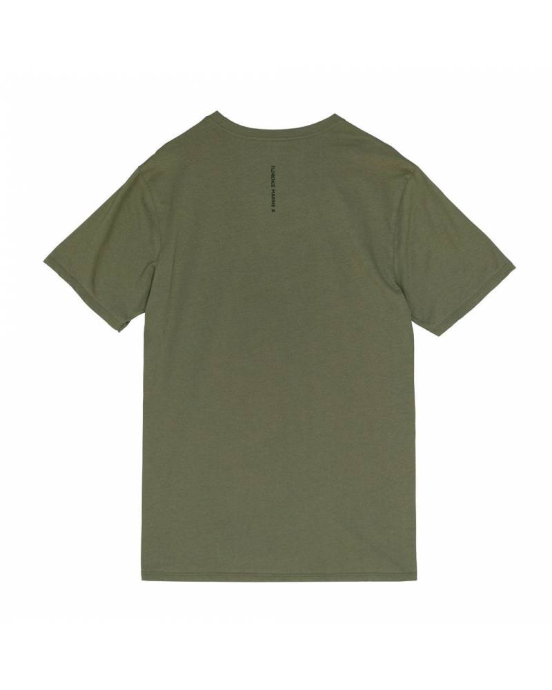Florence Marine X Marine Exploration T-Shirt - Burnt Olive back