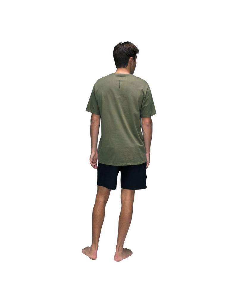 Florence Marine X Marine Exploration T-Shirt - Burnt Olive on model back