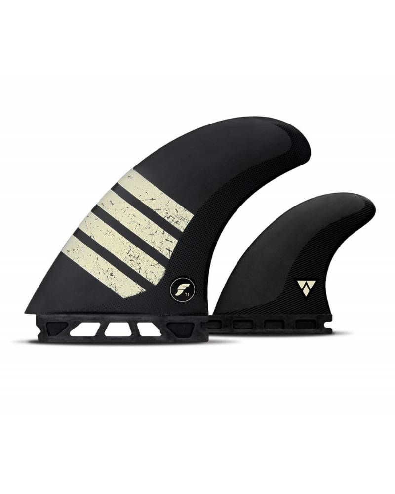 Buy the Futures T1 Alpha Twin + 1 XL Black Fins Online Now