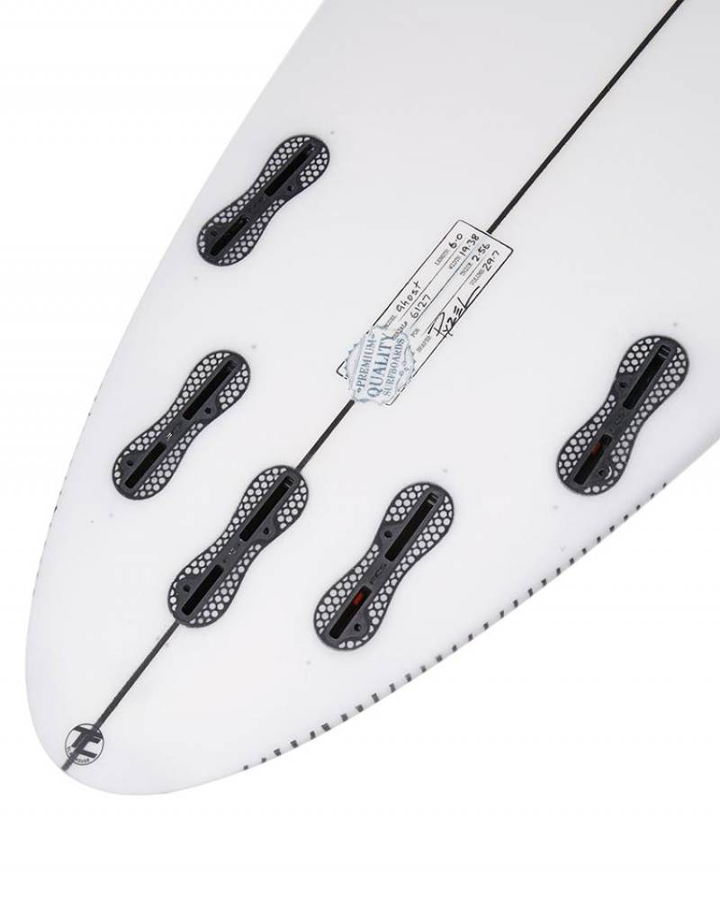 Buy the Pyzel Ghost 7ft 0in White Surfboard Online Now