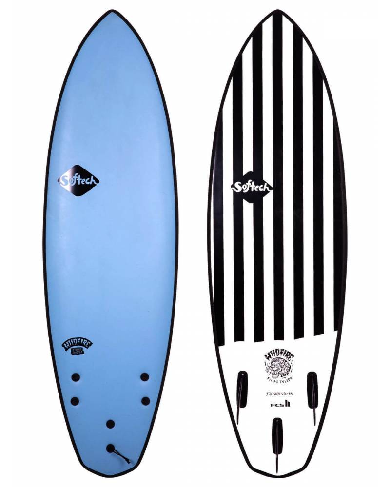 Buy the Softech Filipe Toledo Wildfire 5ft 11in Striped Online Now