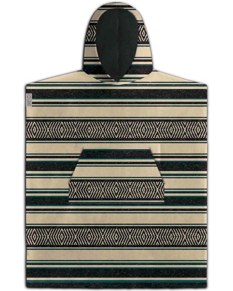 Buy the LEUS Towels Baja Norte Eco Poncho Adult White Online Now