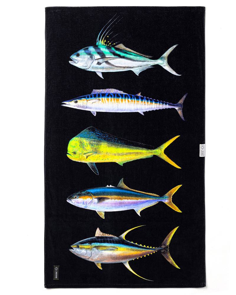 Leus Amadeo Bachar Fish Stack Towel - Thumbnail 2