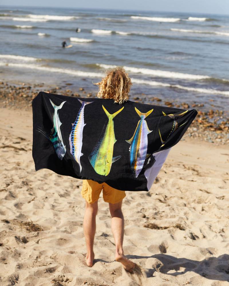 Leus Amadeo Bachar Fish Stack Towel - Thumbnail 3