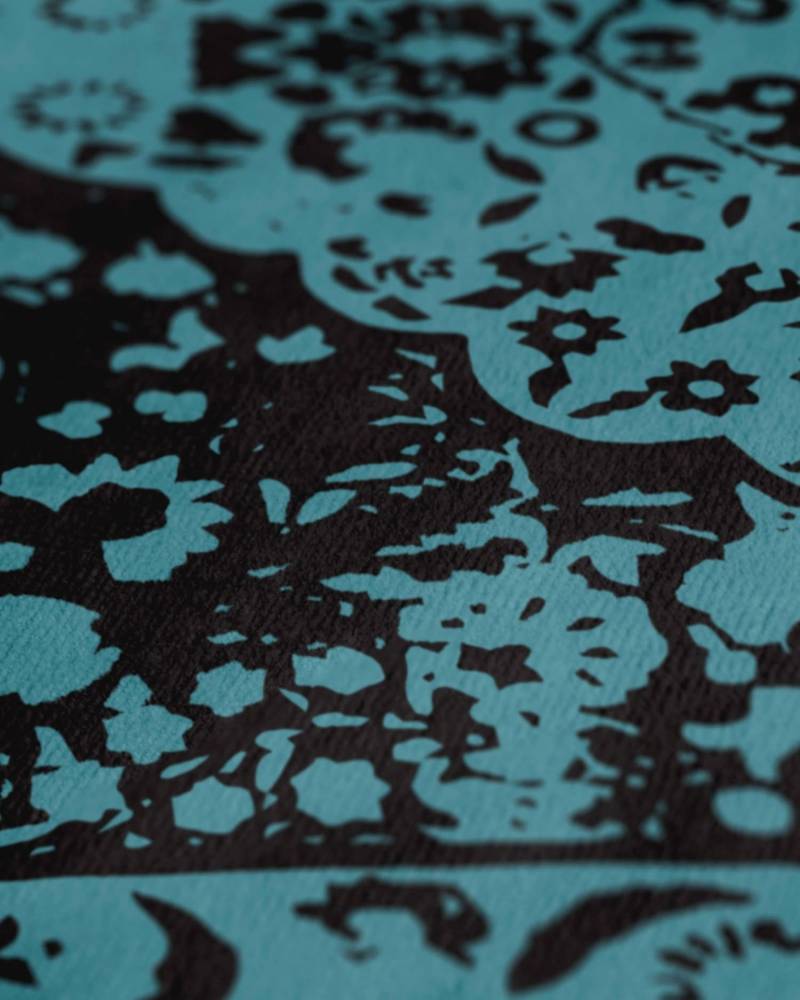Buy the LEUS Towels Conner Coffin Eco Poncho Blue Online Now