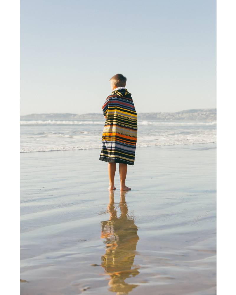 LEUS Renegade Poncho on the beach