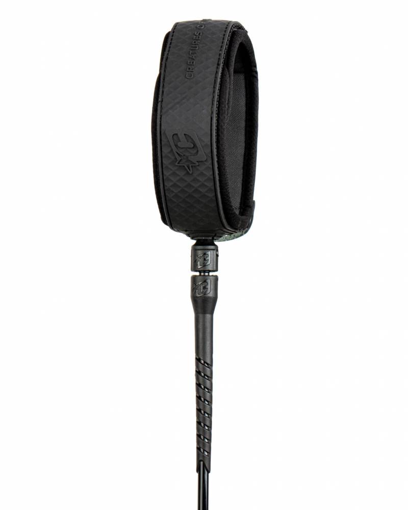 9FT RELIANCE LONGBOARD KNEE LEASH - BLACK