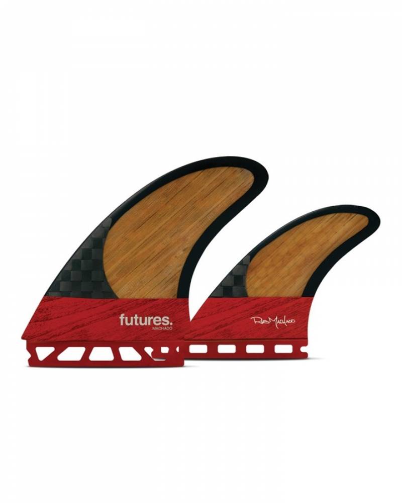 FUTURES Machado Twin + 1 Surfboard Fin Set